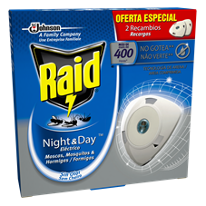 Raid® Night & Day™ Recambio x2